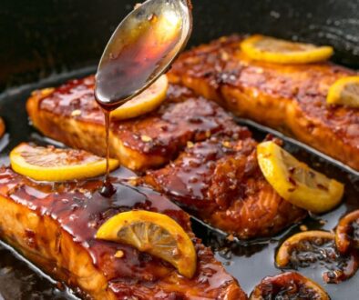 Honey-Lemon Glazed Salmon Recipe