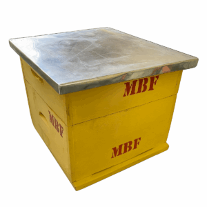 Langstroth beehive for Kenyan beekeepers. Suitable for new beginners and experienced beekeepers. 10frame with queen excluder